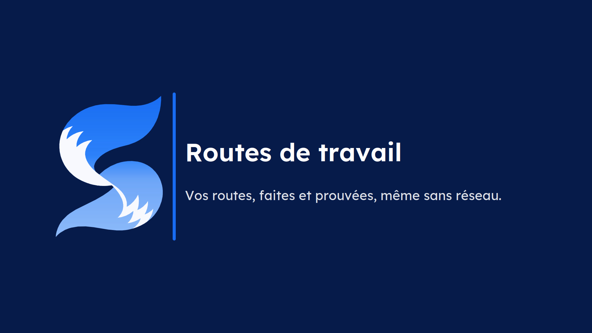 Vidéo : Routes de travail