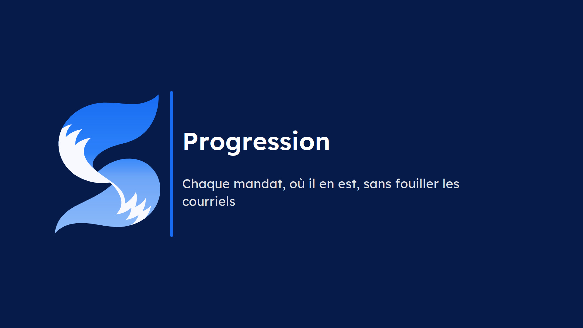 Vidéo : Progression