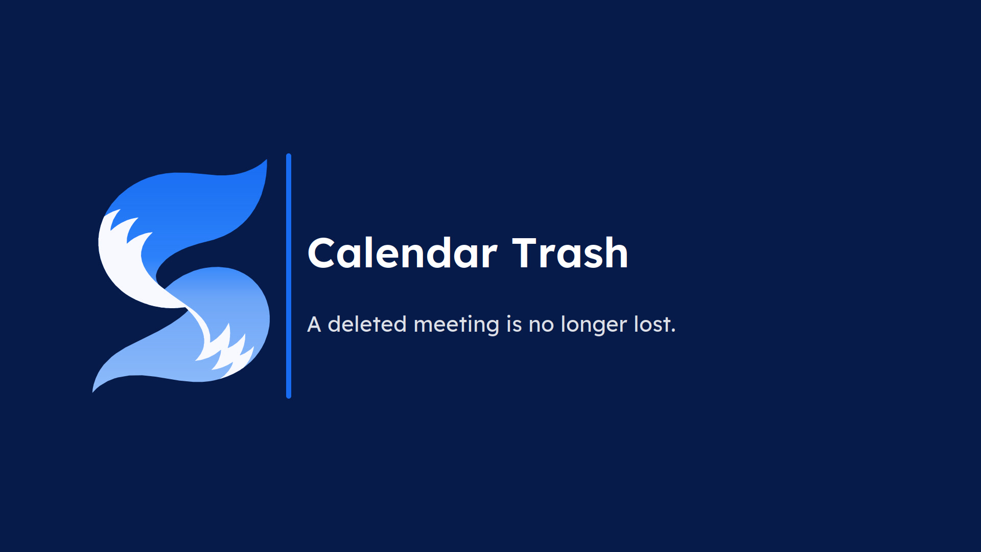 Video : Calendar Trash