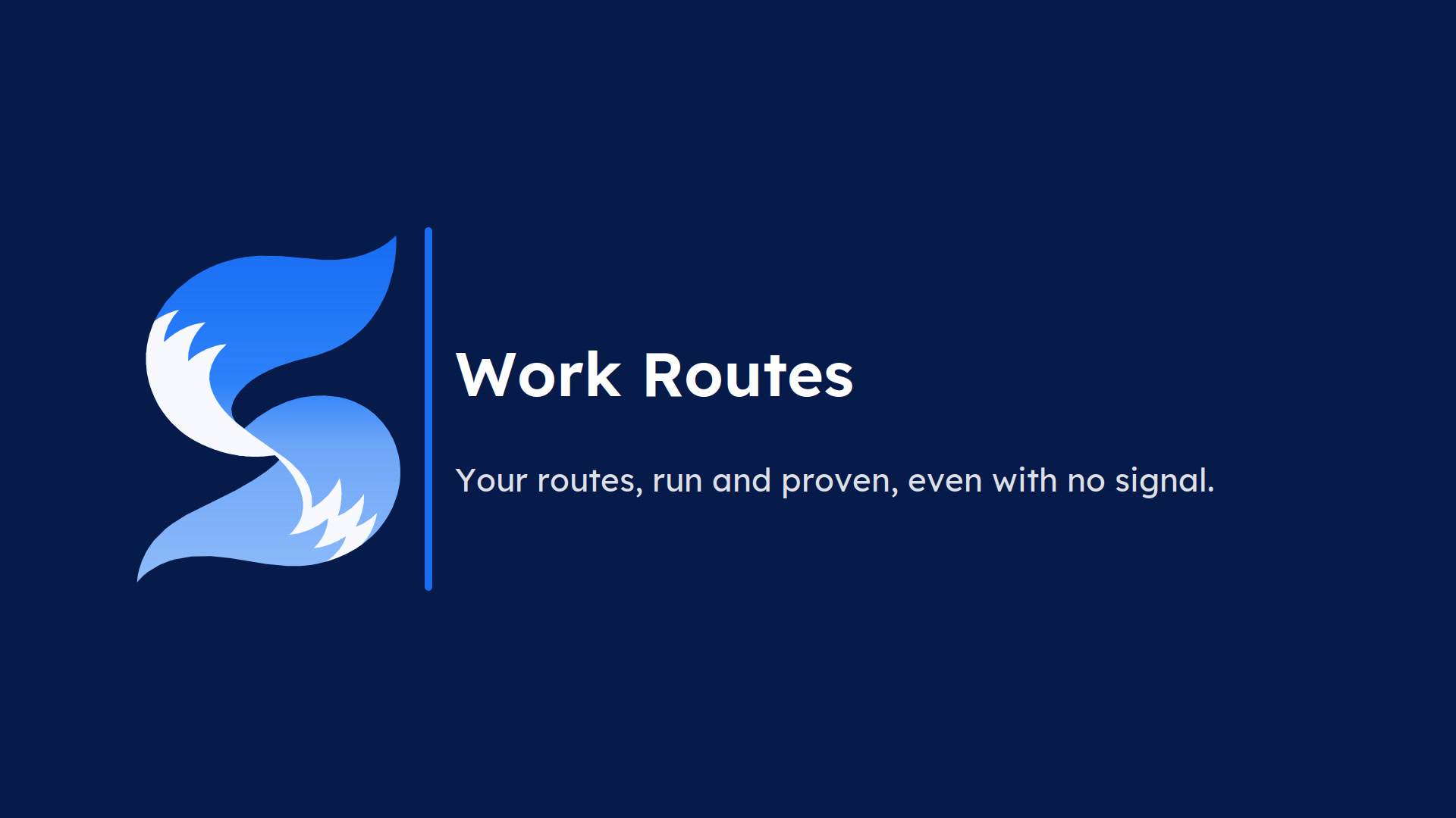 Video : Work Routes