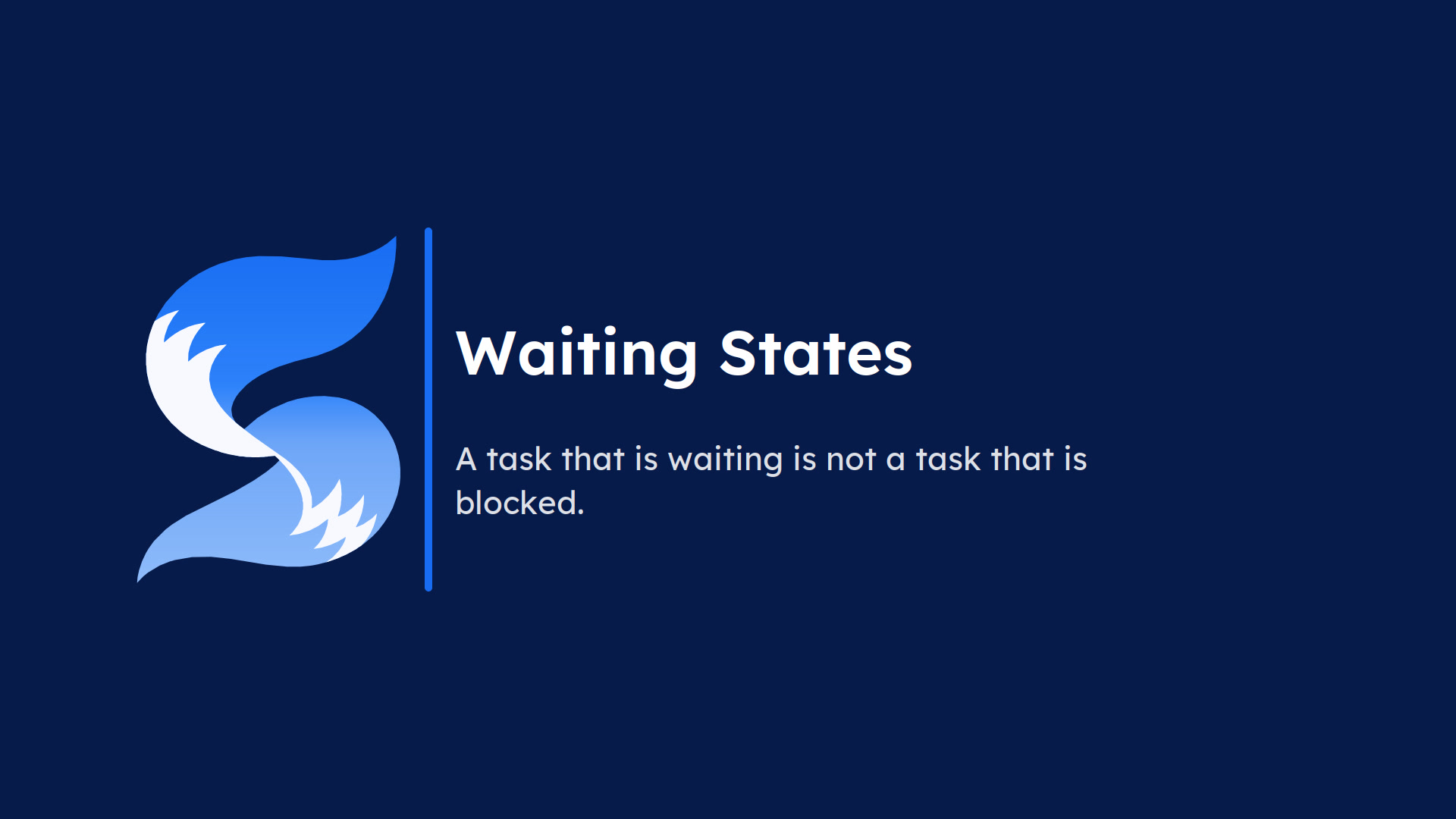 Video : Waiting States