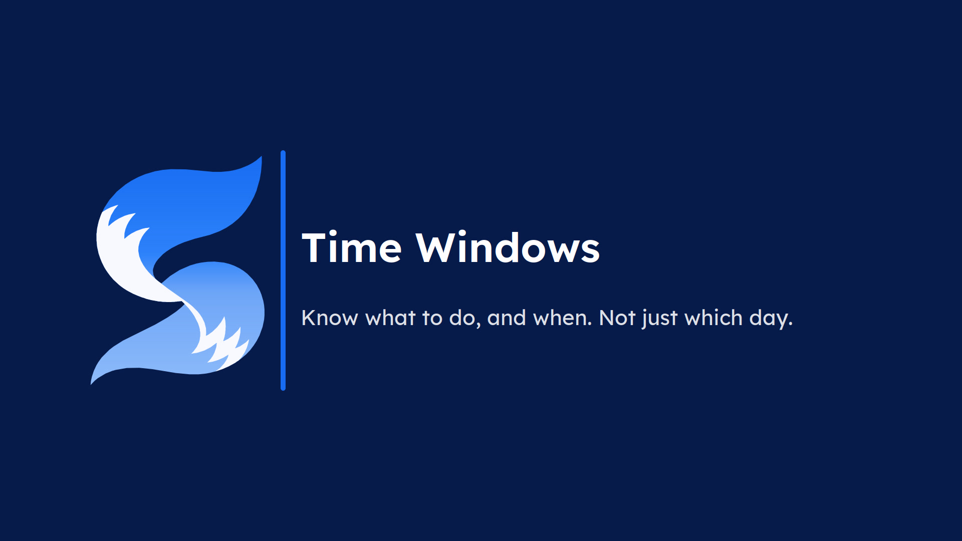 Video : Time Windows